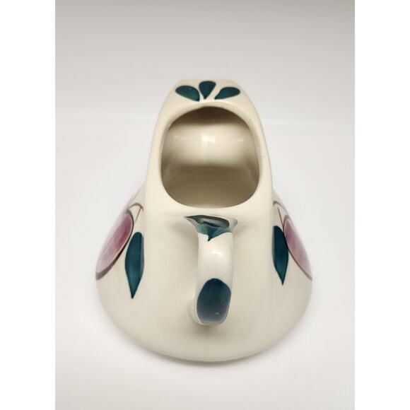 Purinton Pottery 3 QT Dutch Jug Pitcher Apple Pear Ice Lip Slipware - Picture 6 of 7